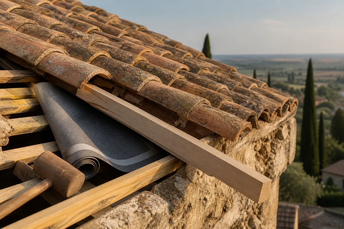 Tuiles traditionnelles : canal, romane, plate, comment les reconnaître et les choisir